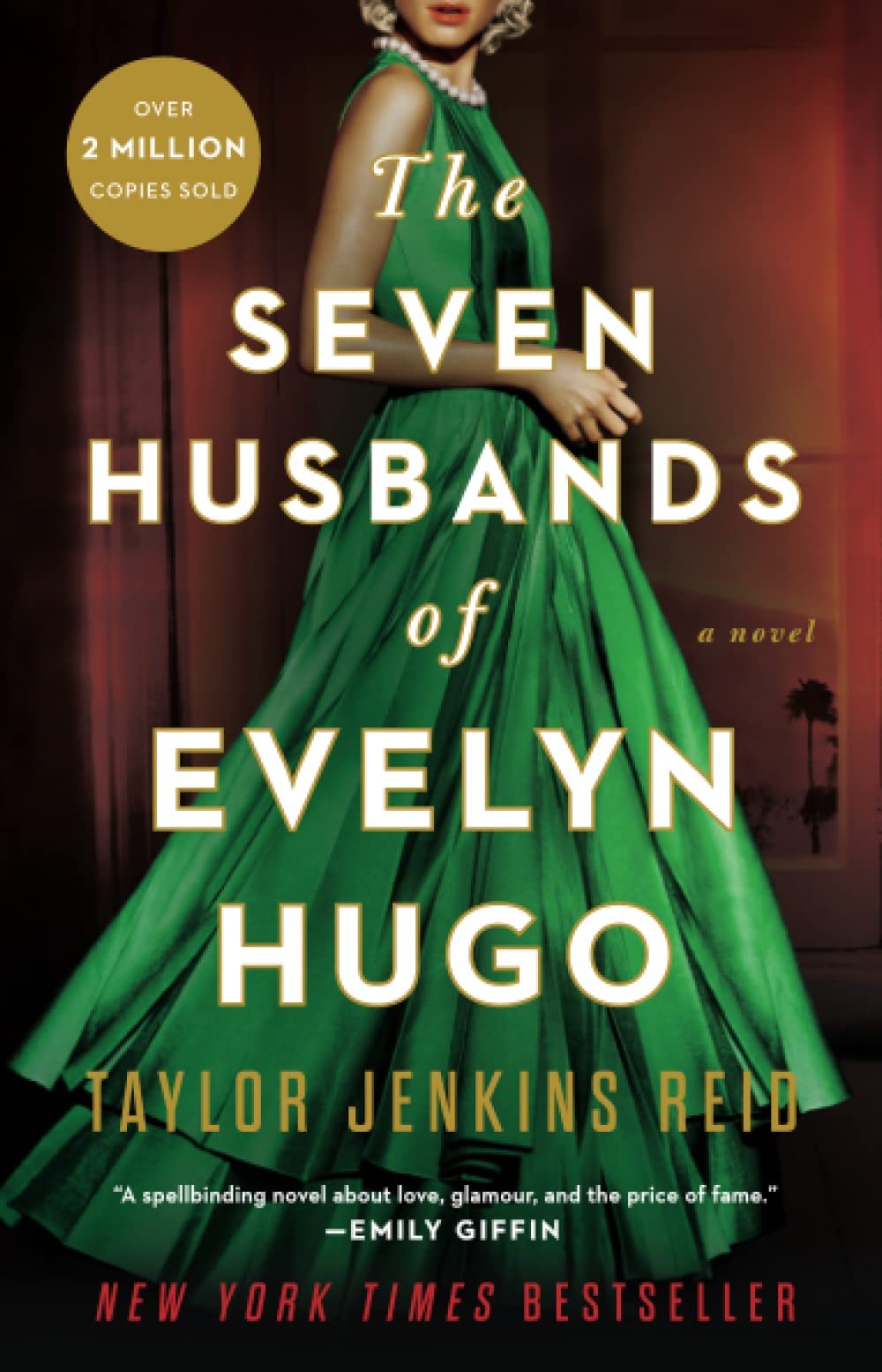 The Seven Husbands of Evelyn Hugo by Taylor Jenkins Reid paperback front cover