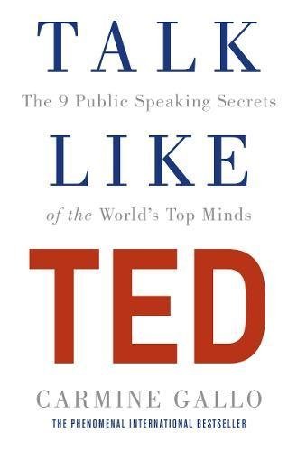 Talk Like TED by Carmine Gallo paperback front cover from the TED Talks 4 book non-fiction set