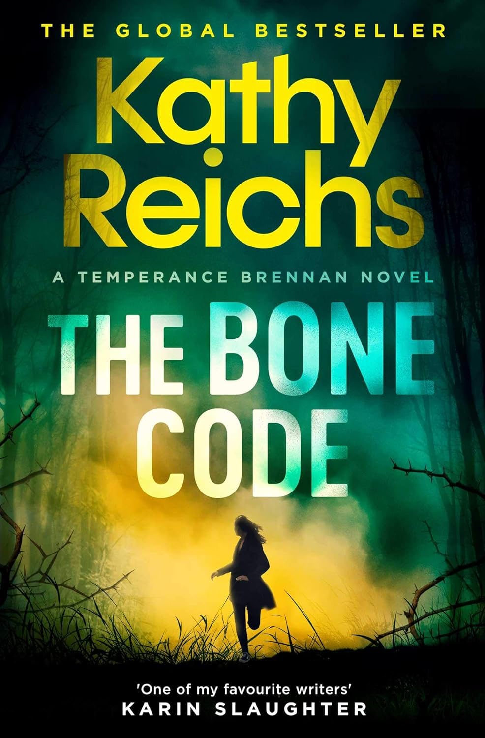 Cold, Cold Bones paperback by Kathy Reichs - front cover, third book in the Temperance Brennan set
