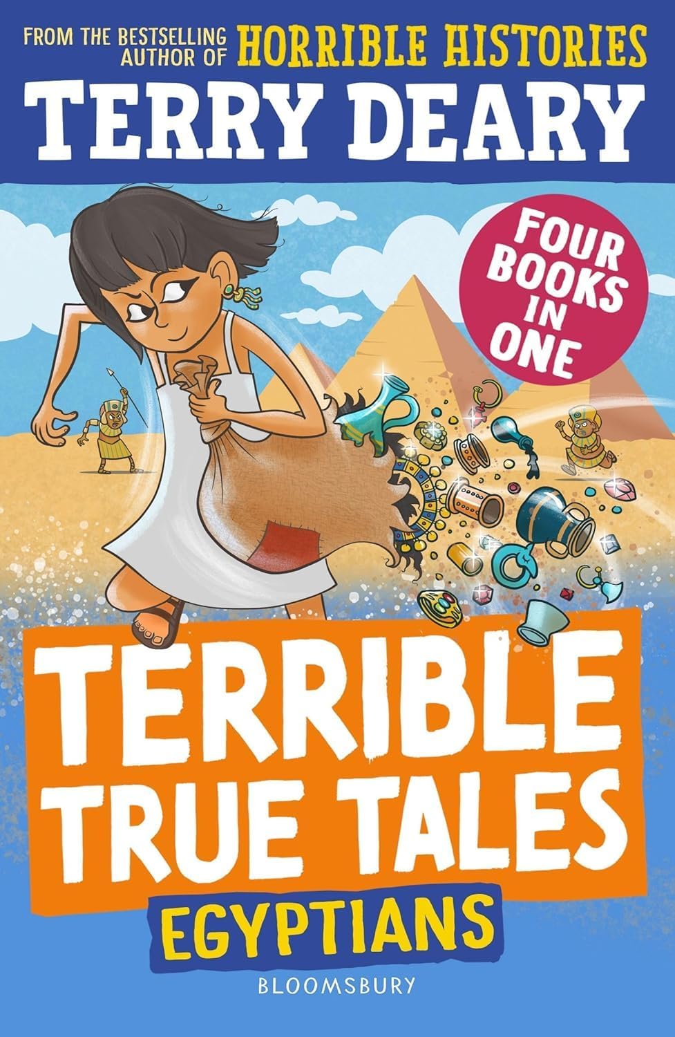 Terrible True Tales: Tudors (4 Books in 1) paperback cover from the Terry Deary history set