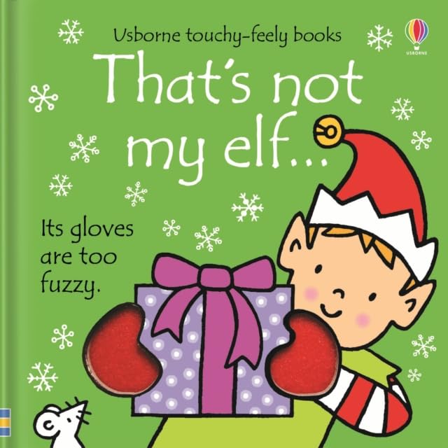 That's Not My Polar Bear board book - inside page with fluffy polar bear texture patch