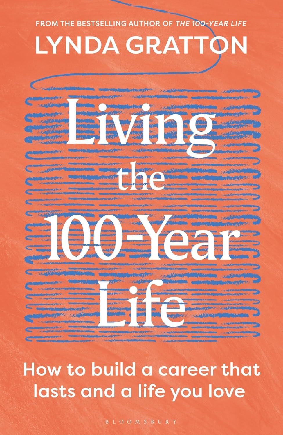 Lynda Gratton 2 book set showing The 100-Year Life and Living the 100-Year Life together as a paired nonfiction collection