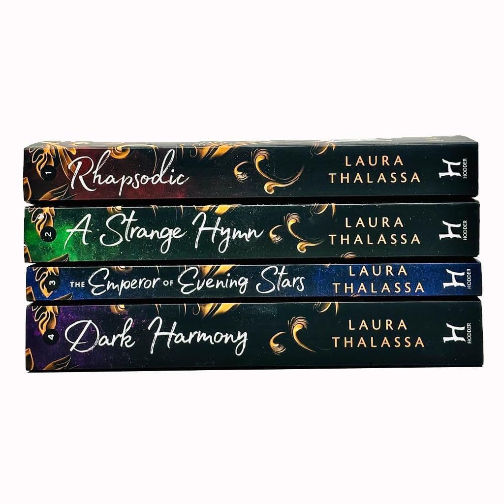 Rhapsodic by Laura Thalassa - front cover of The Bargainer Book 1 paperback