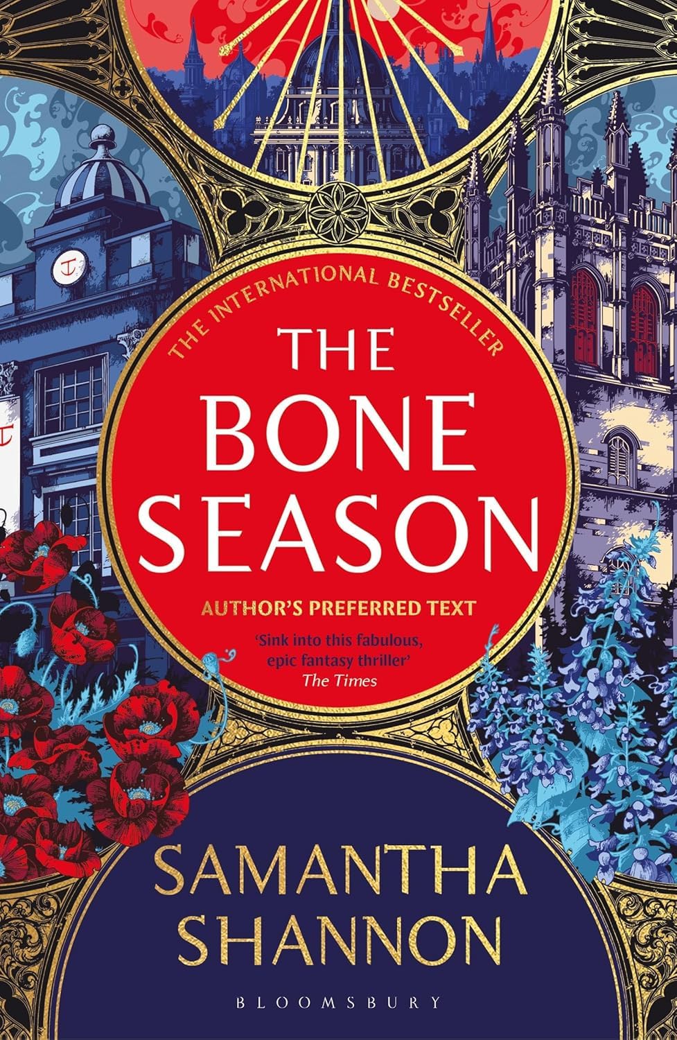 back cover synopsis of The Bone Season series paperback collection set