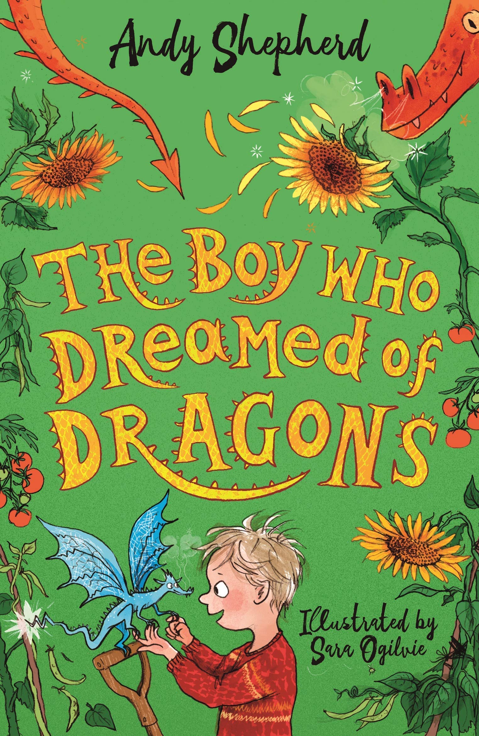 The Boy Who Grew Dragons 6-book paperback set by Andy Shepherd - The Ultimate Guide to Growing Dragons companion paperback cover