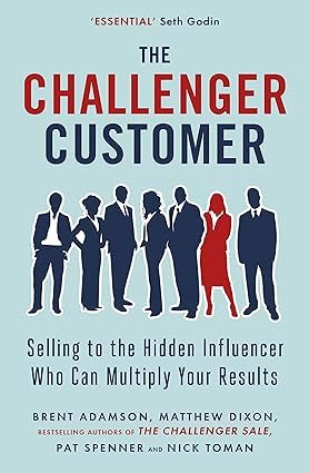 The Challenger Sale and The Challenger Customer paperback books shown together as a 2-book non-fiction set