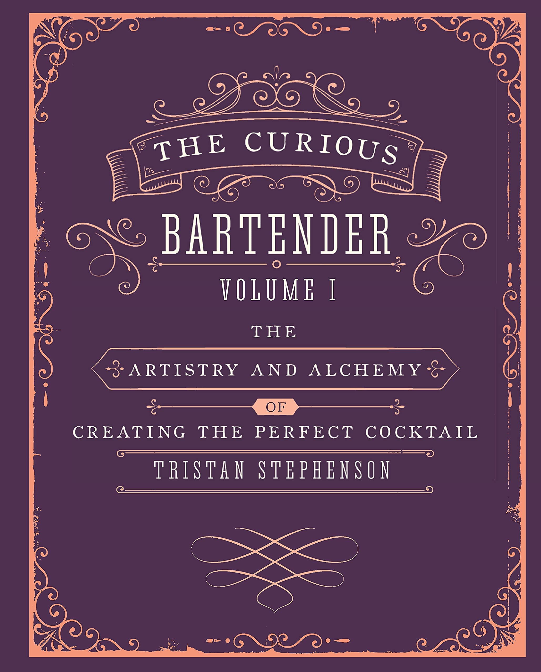 The Curious Bartender's Gin Palace hardback cover by Tristan Stephenson - gin botanicals and distillery guide
