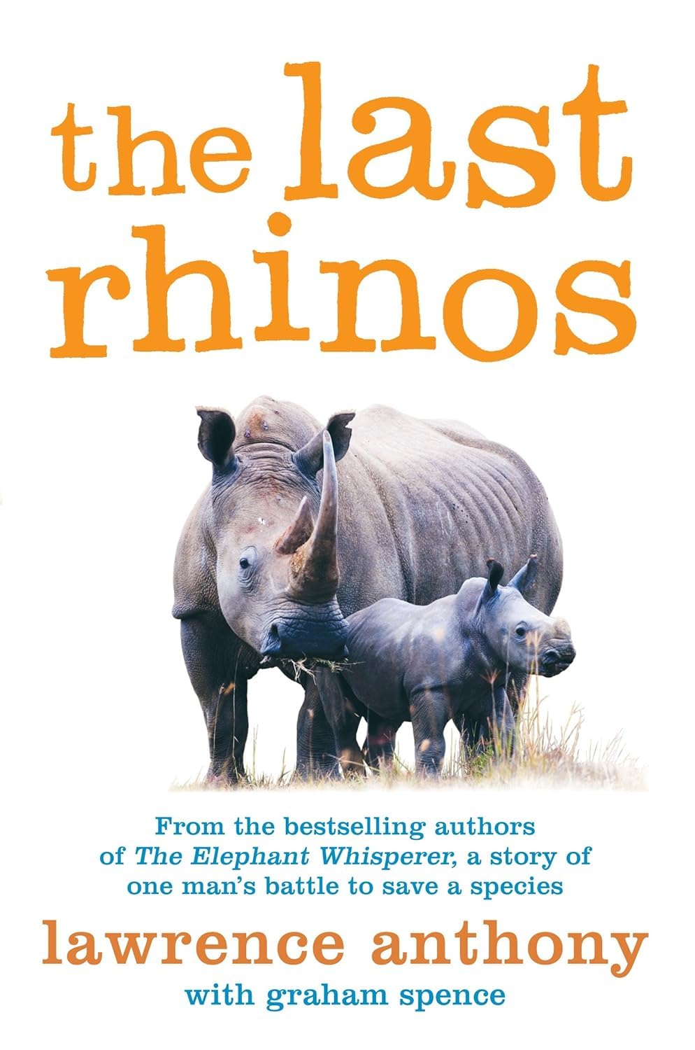 Side view of the four Thula Thula wildlife memoir paperbacks showing spines and titles