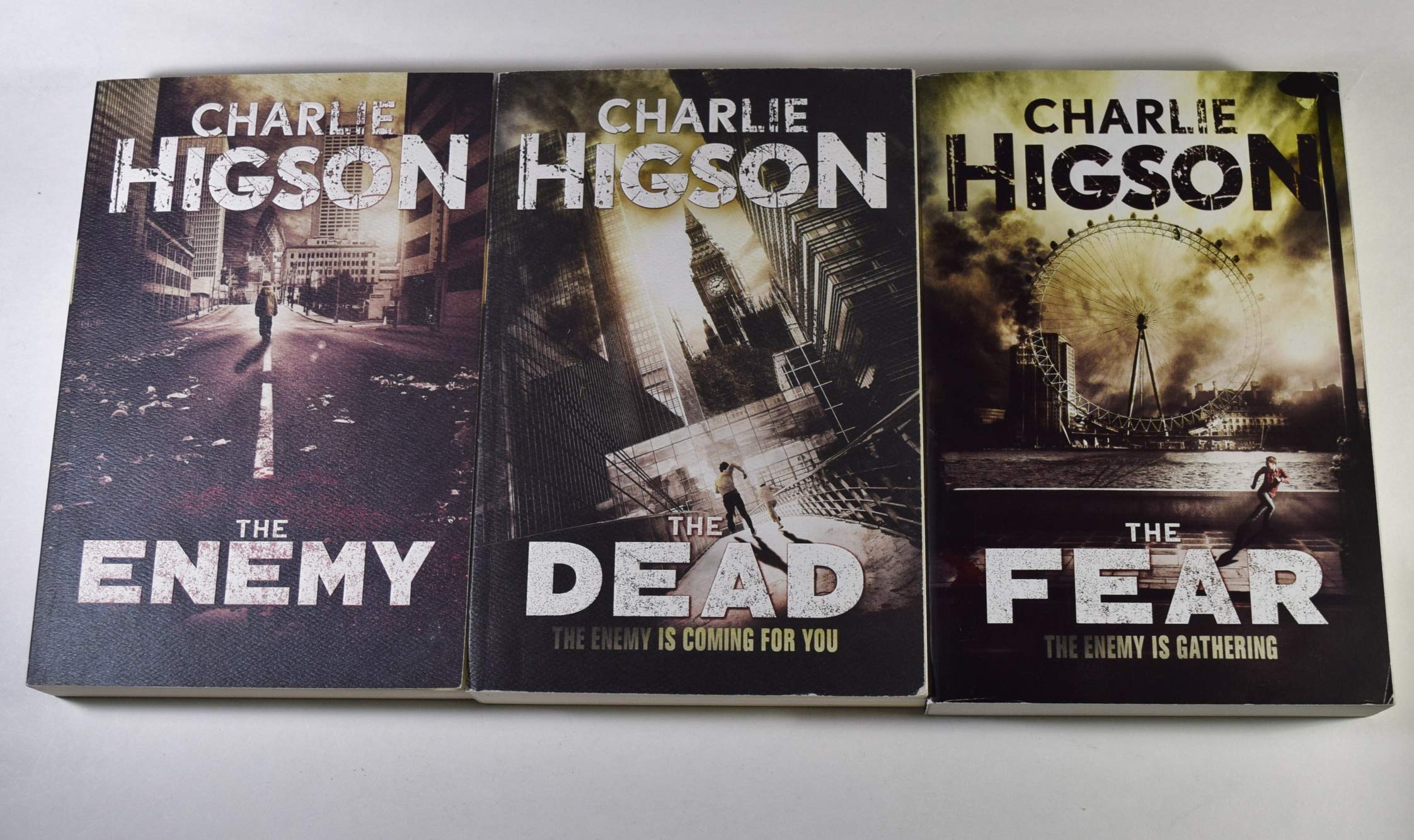 Back cover synopsis and blurb from The Enemy series paperback book by Charlie Higson
