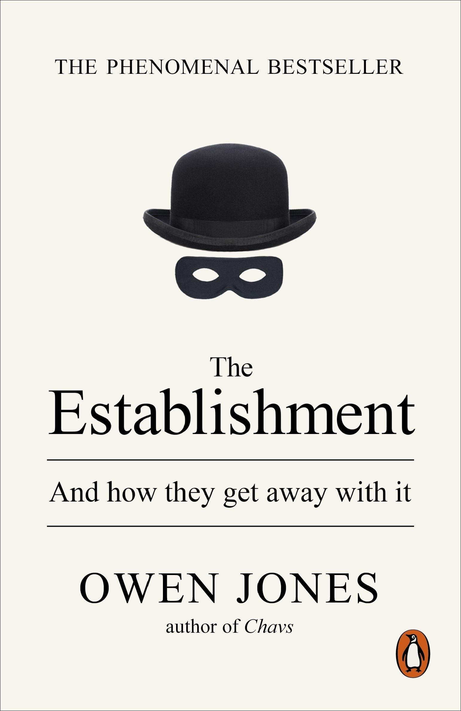 Front covers of the 2-book paperback non-fiction set, The Establishment and How Britain Really Works, on a white background.