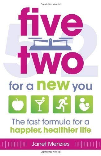 Five Two for a New You paperback book cover, the third title in the Fast Diet collection set