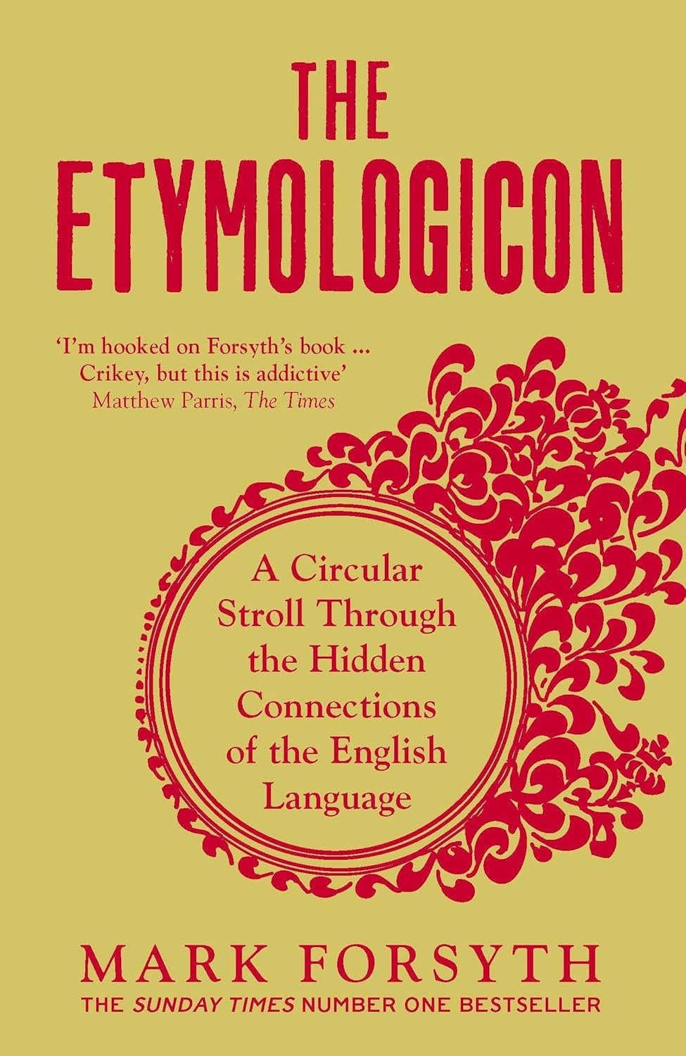 The Forsyth Collection paperback set - back cover synopsis of The Etymologicon