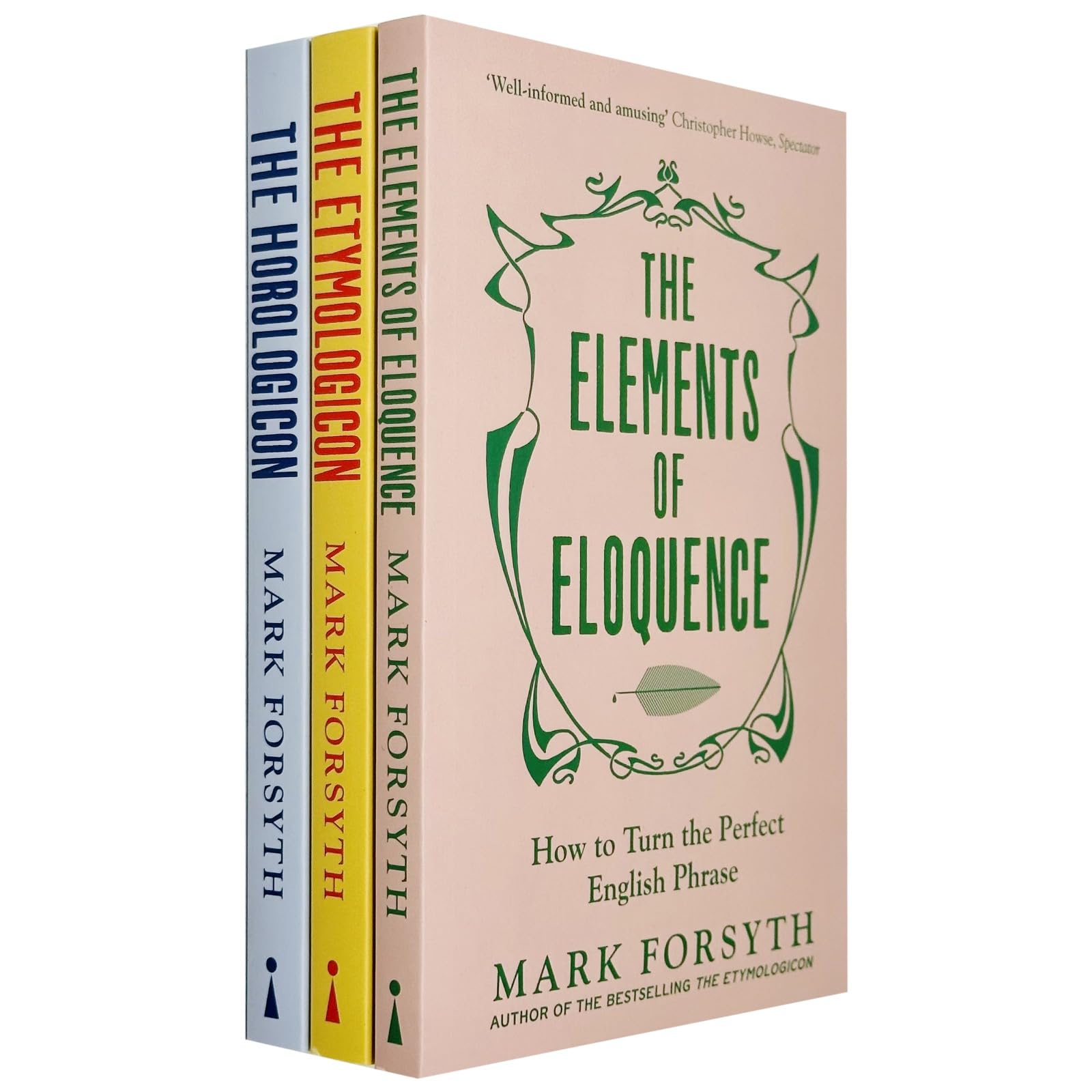 The Forsyth Collection by Mark Forsyth 3 book paperback set - front cover of The Etymologicon