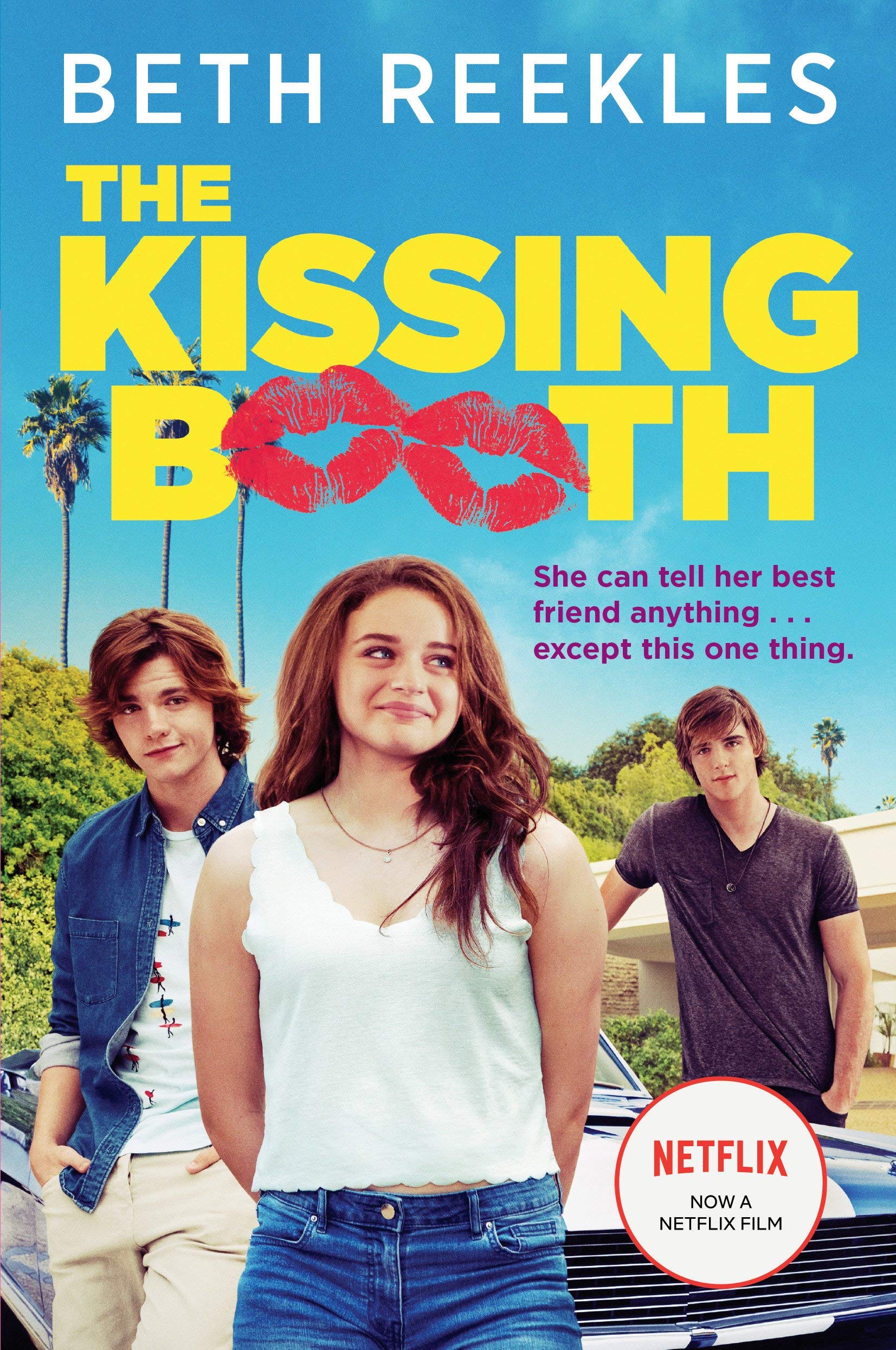 The Kissing Booth 4 Books Collection Set paperback - all four books fanned out showing individual covers