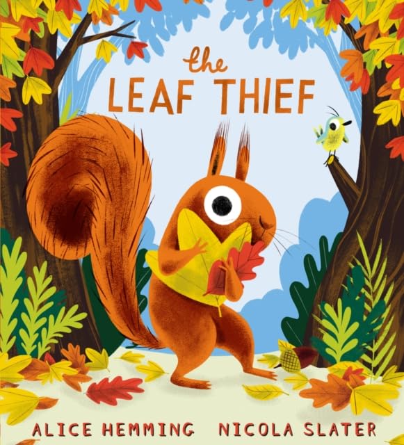 The Leaf Thief Series paperback books fanned out showing all five covers: Leaf, Flower, Sun, Snow, and Pumpkin Thief