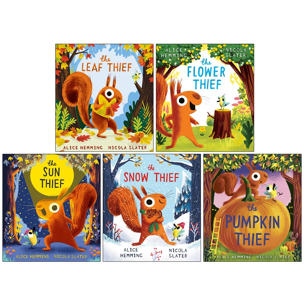 The Leaf Thief Series 5 Books Collection Set by Alice Hemming - front cover of the paperback box set