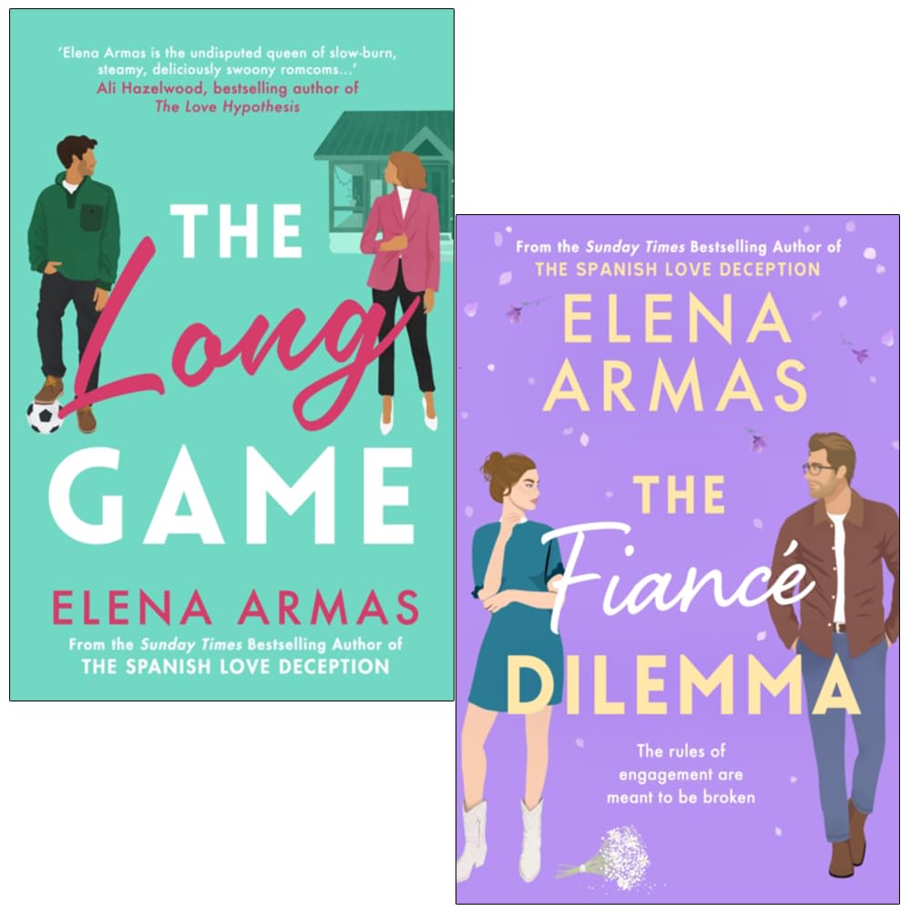 The Long Game Series by Elena Armas 2-book paperback collection set front cover
