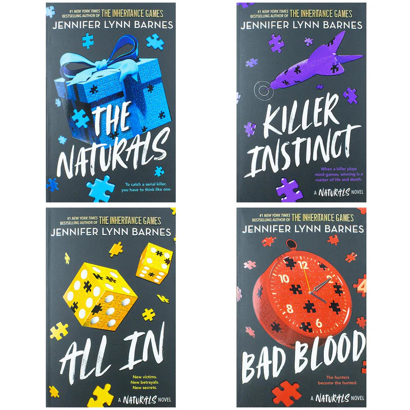 Back cover synopsis of a Naturals paperback showing series praise and blurbs