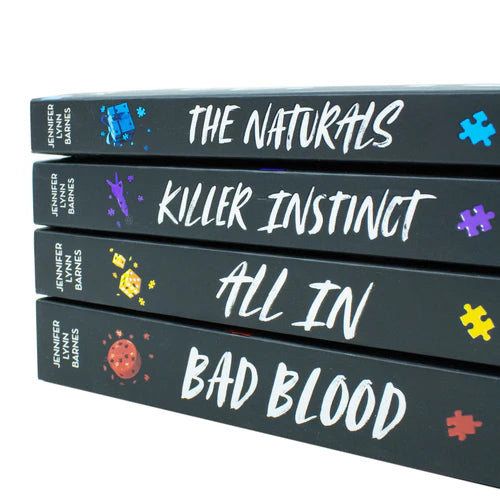 Front cover of The Naturals: Bad Blood paperback, book four in the Jennifer Lynn Barnes series