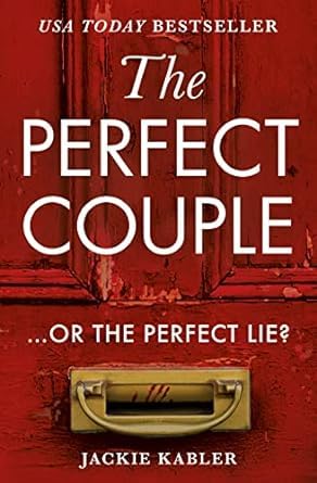 The Perfect Couple by Jackie Kabler paperback back cover with synopsis and USA Today bestselling author praise