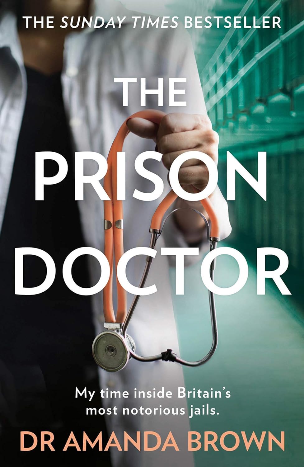 Back cover of The Prison Doctor paperback set showing blurb and reviews