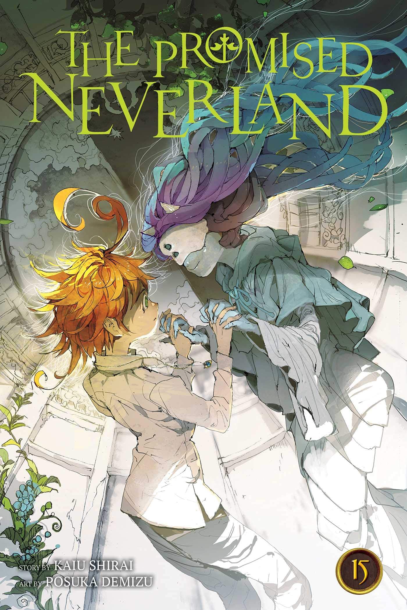 The Promised Neverland Vol. 12 paperback front cover, Young Adult manga by Kaiu Shirai