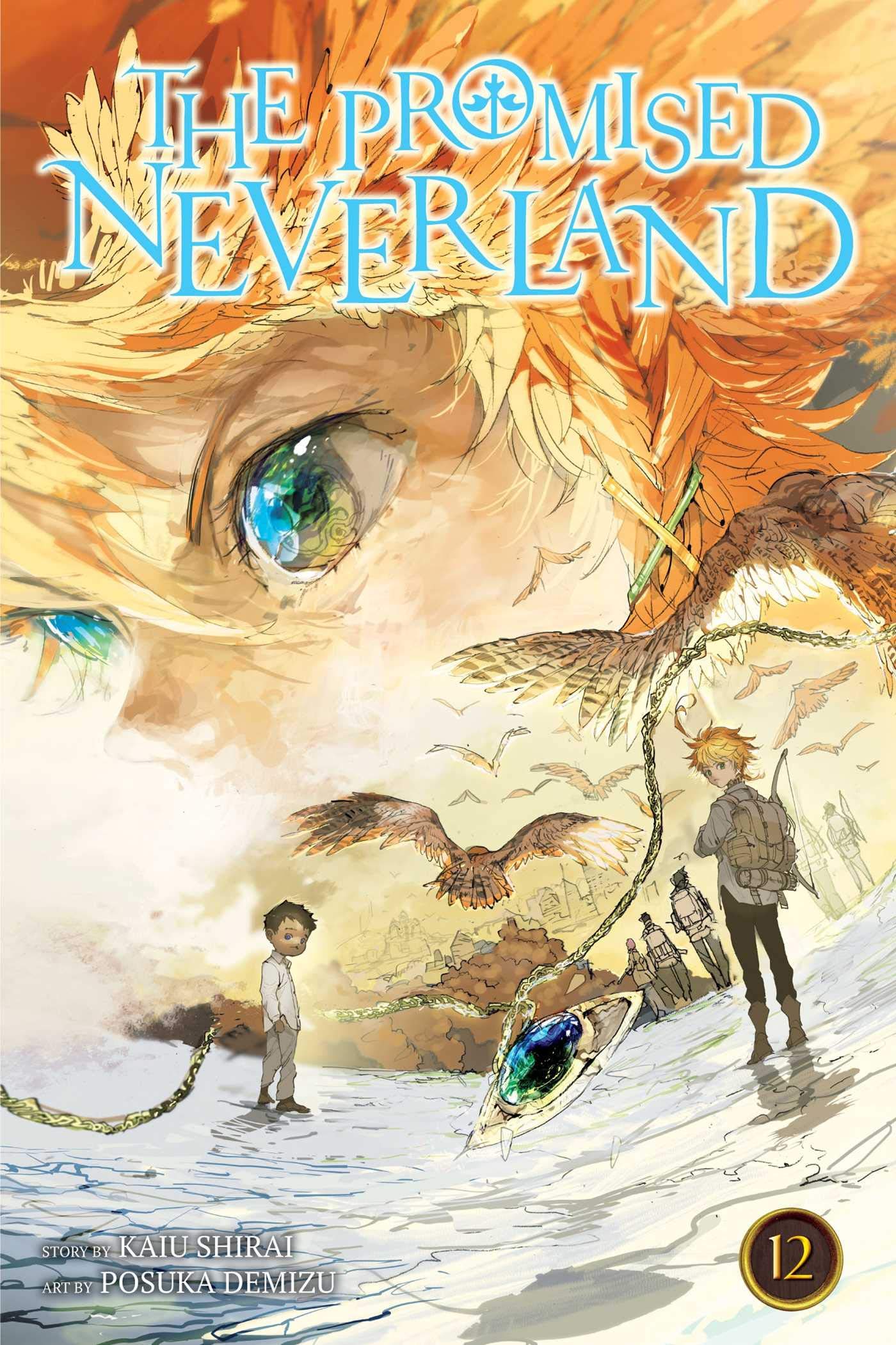 The Promised Neverland Vol. 11-15 complete 5-book paperback set fanned out showing all covers