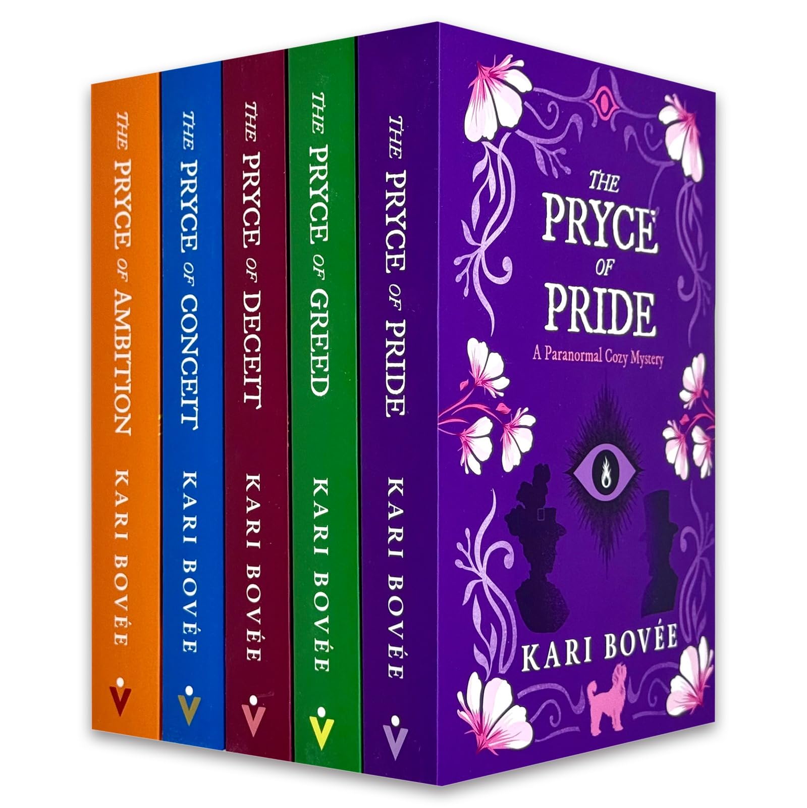 The Pryce of Conceit by Kari Bovée - front cover of Book 1 in the Pryce of Murder paperback series