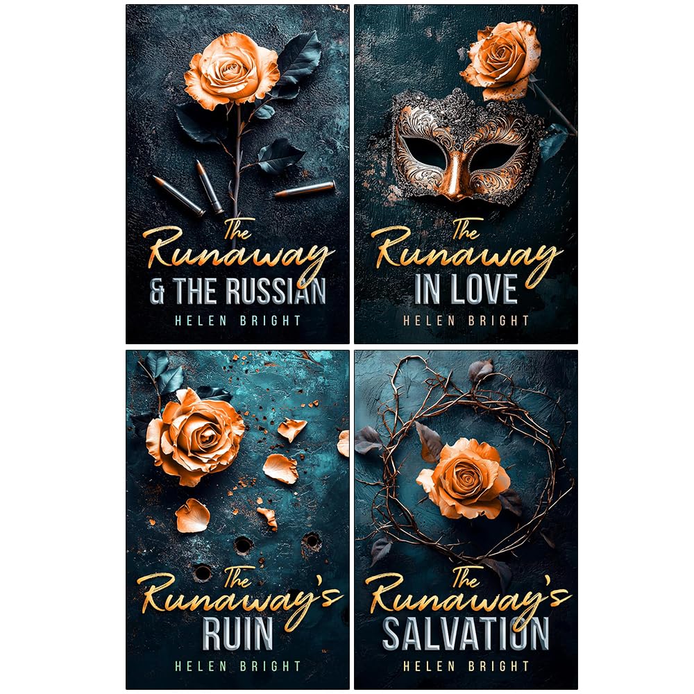 The Runaway's Ruin front cover - Book 3 of The Runaway Series by Helen Bright, paperback dark romance