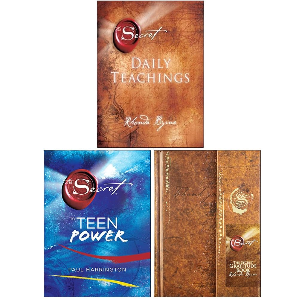 The Secret to Teen Power hardback book cover close-up