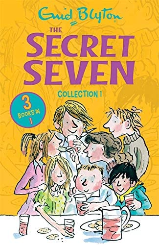 The Secret Seven Collection 1 paperback front cover featuring The Secret Seven, Secret Seven Adventure, and Well Done, Secret Seven