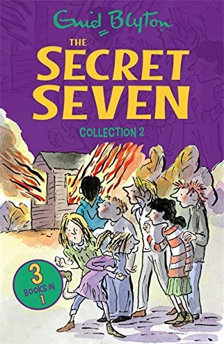 The Secret Seven Collection 2 paperback front cover featuring Secret Seven on the Trail, Go Ahead, and Good Work, Secret Seven