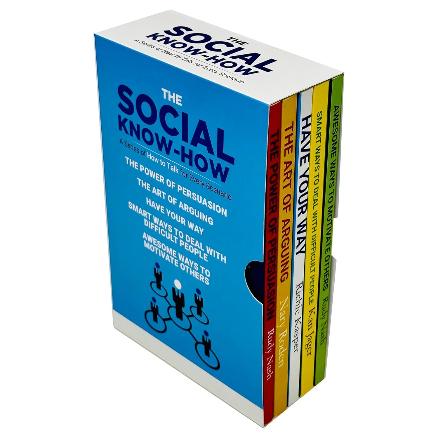 Close-up of Awesome Ways To Motivate Others and Smart Ways To Deal With Difficult People paperback covers