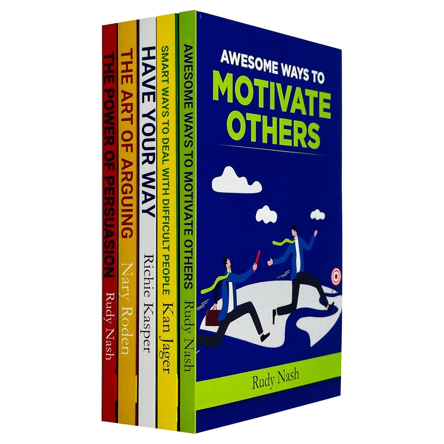 Close-up of Have Your Way and The Art Of Arguing paperback covers from the Social Know-How set