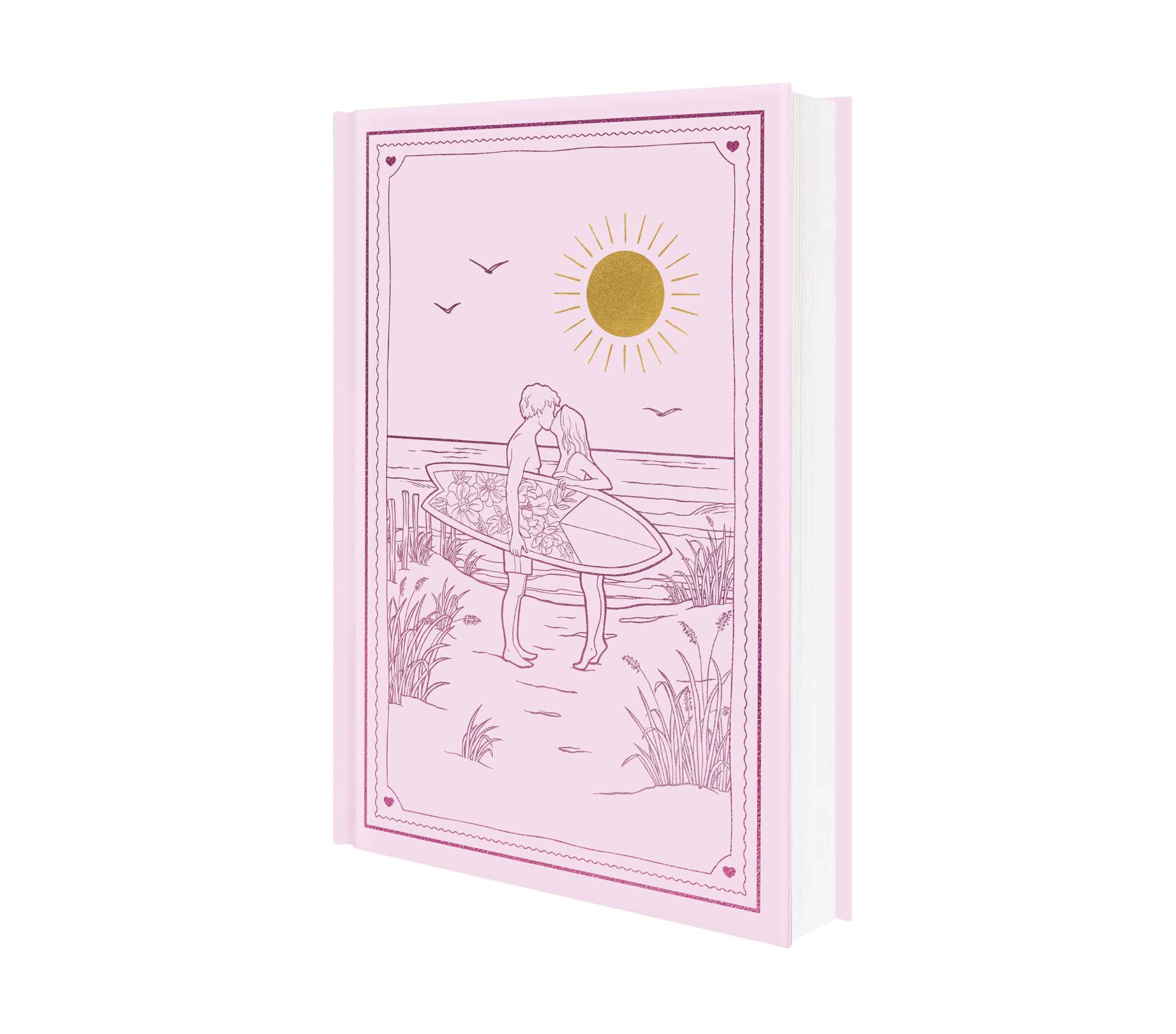 Inside page spread of The Summer I Turned Pretty hardback edition by Jenny Han