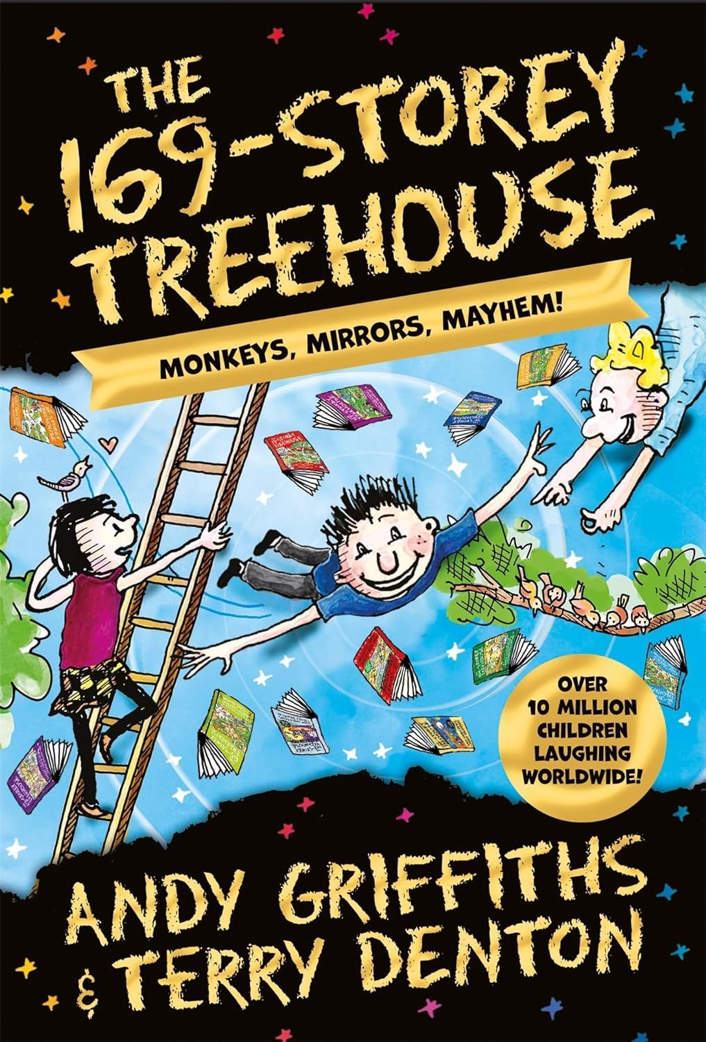 The 169-Storey Treehouse paperback cover, the final book in the 13-book Treehouse series collection set