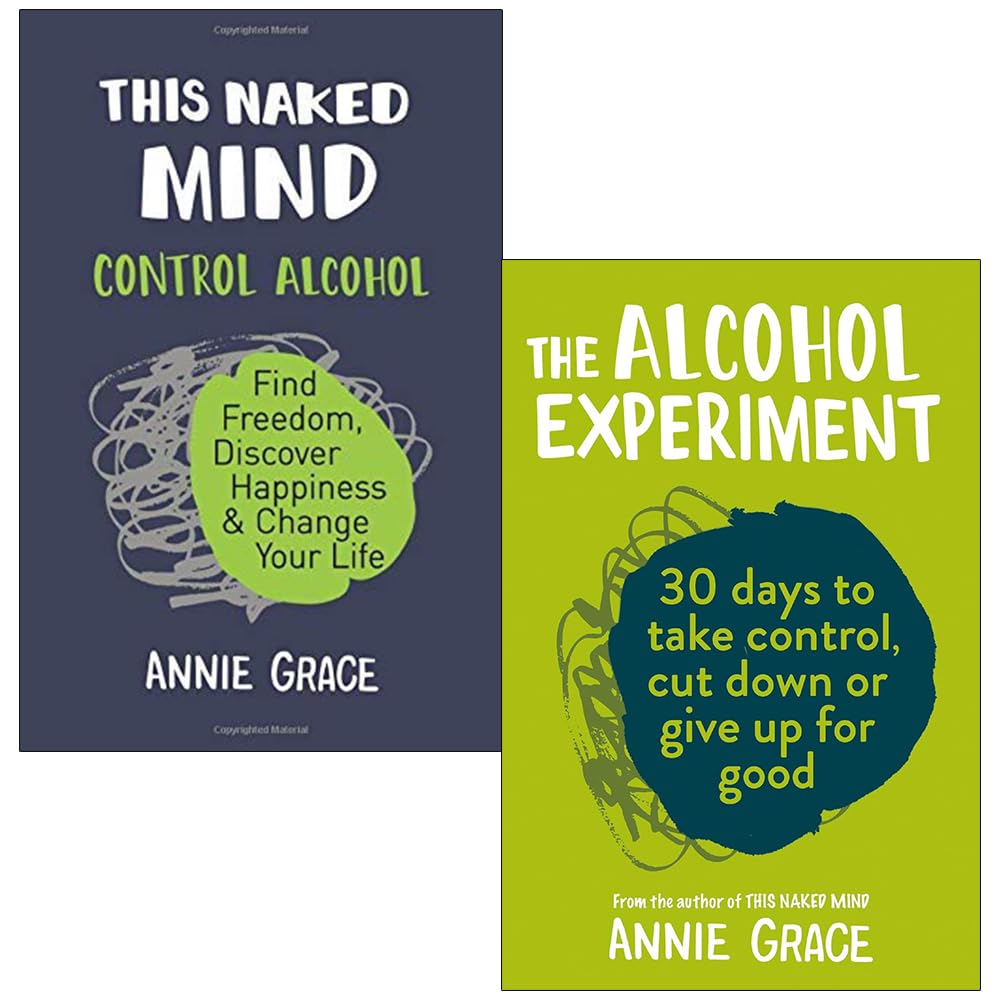 Back cover and description detail of This Naked Mind by Annie Grace paperback book from the 2 book set
