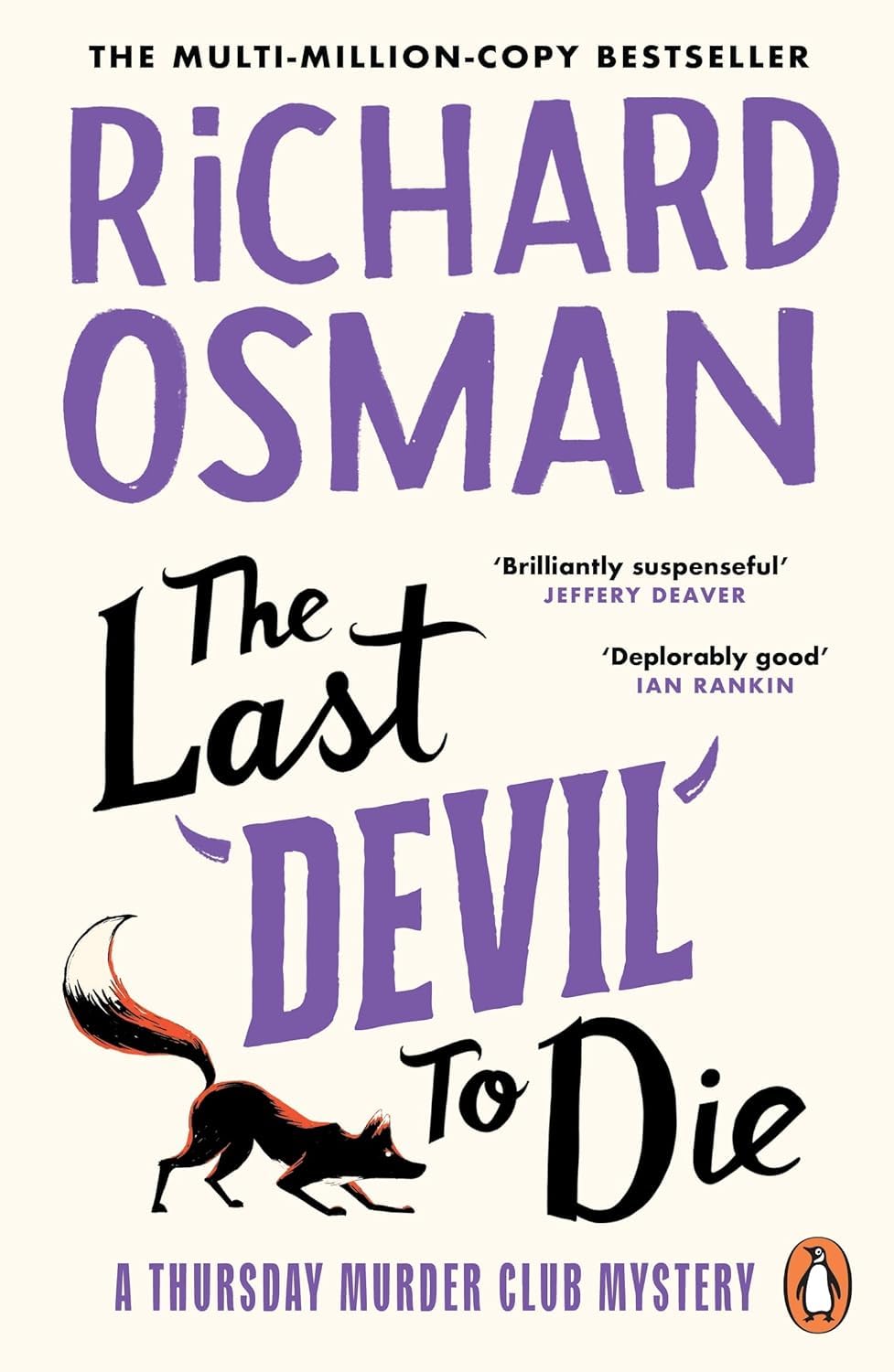 All five Thursday Murder Club books fanned out showing spines and covers