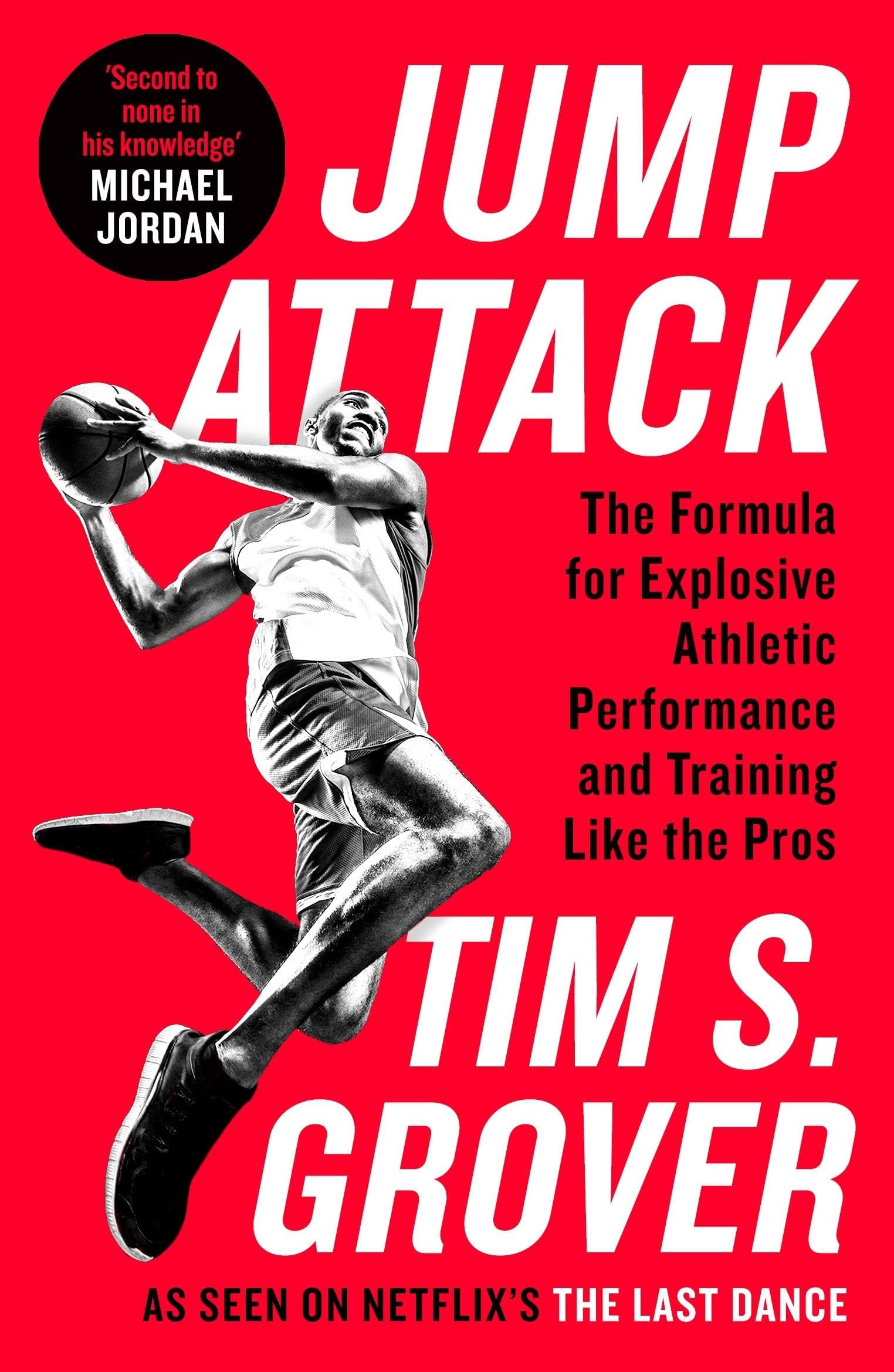 All three paperback books in the Tim S. Grover collection set shown together: Winning, Relentless, and Jump Attack