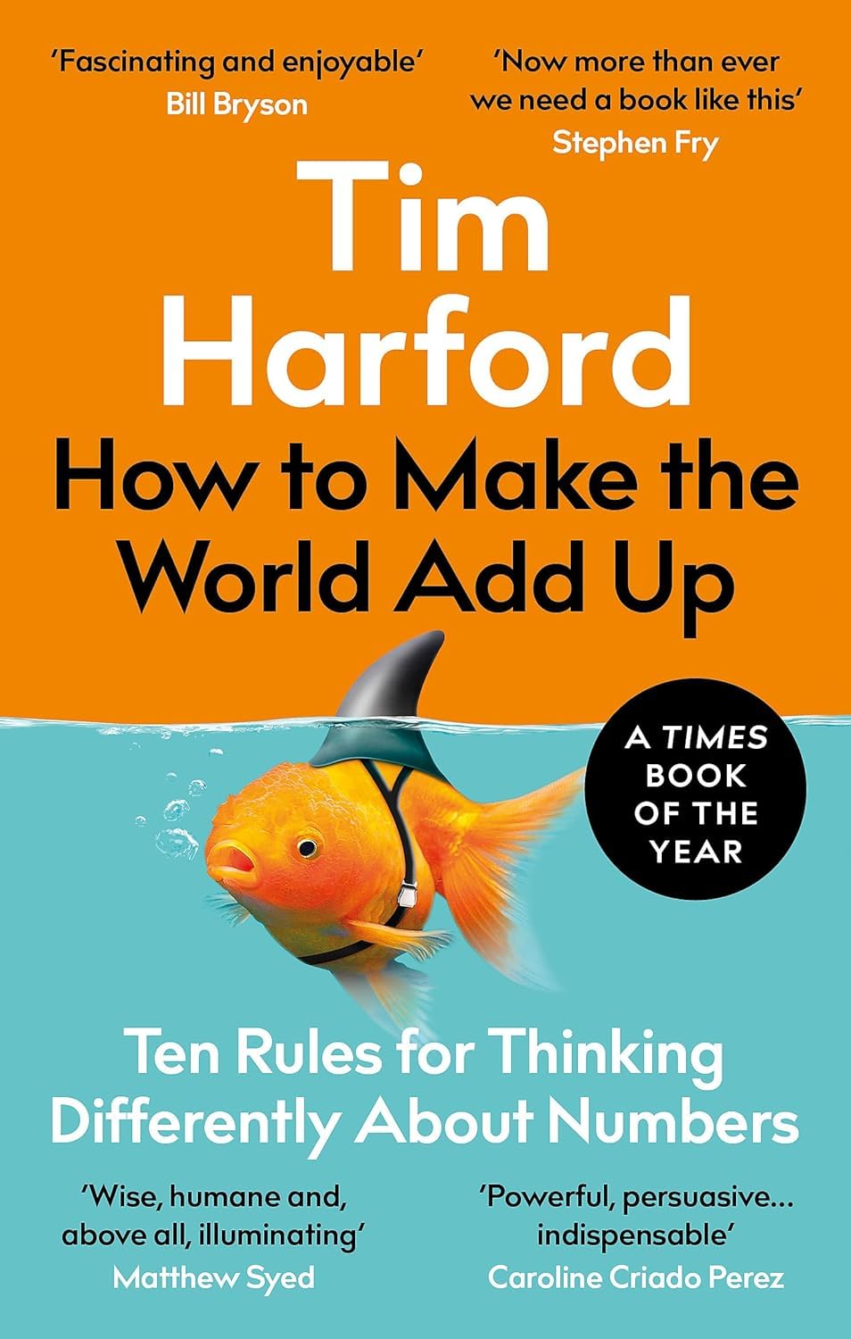 Front cover of The Undercover Economist by Tim Harford, paperback economics book