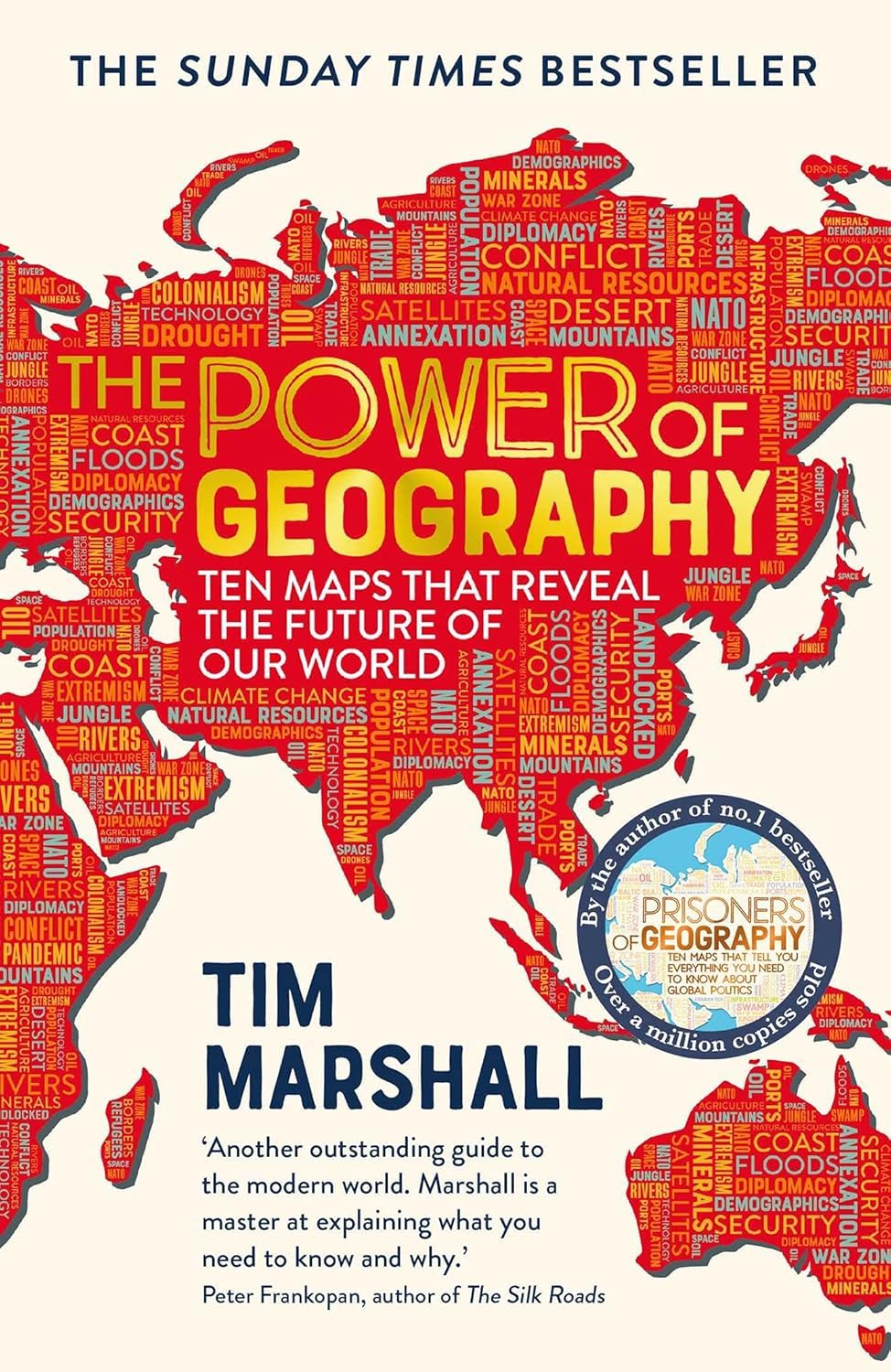 The Power of Geography paperback cover by Tim Marshall shown individually from the 2-book set
