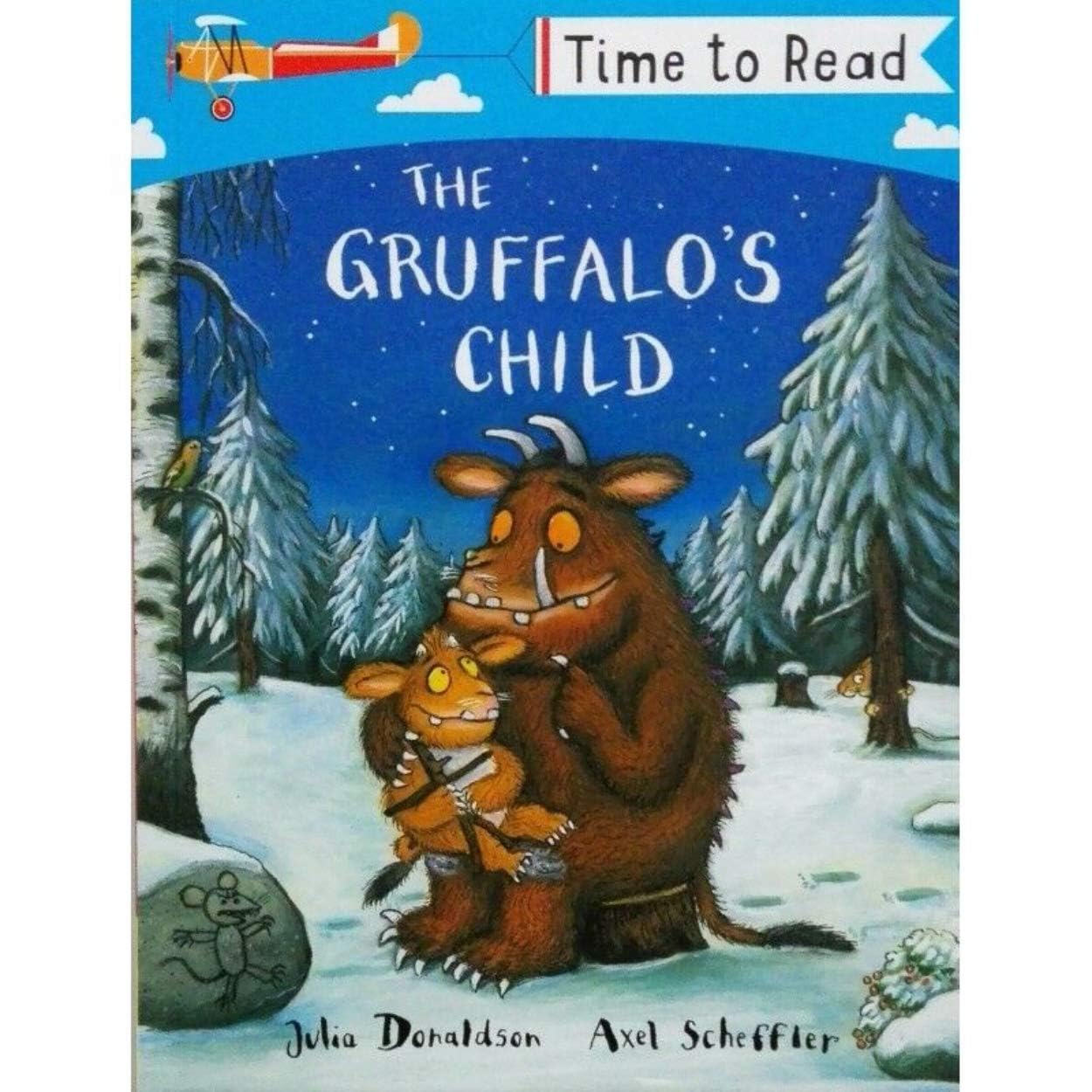 Inside page spread from a Julia Donaldson paperback picture book in the Time to Read set
