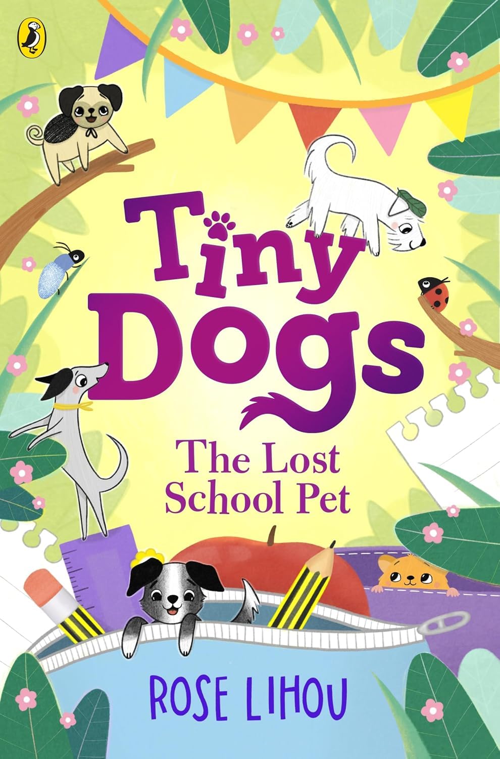 Tiny Dogs 5-book paperback collection by Rose Lihou - full set of covers displayed together