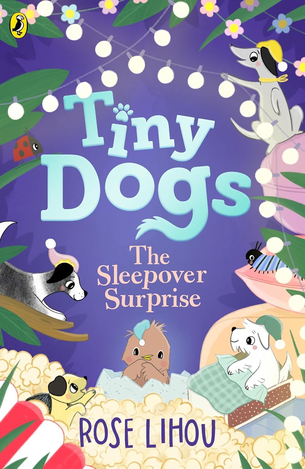 Tiny Dogs 5-book set by Rose Lihou - interior full-color illustration page sample