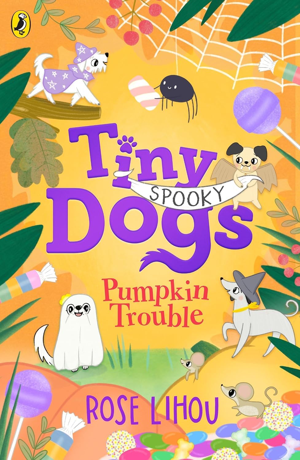 Tiny Dogs Series 1-5 paperback collection set by Rose Lihou - back cover and set overview