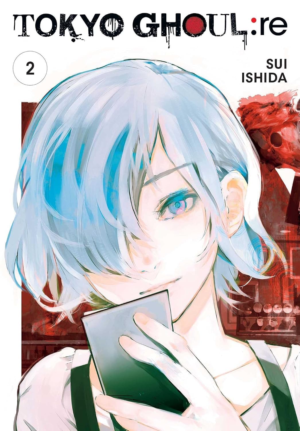 Tokyo Ghoul:re Volume 3 paperback front cover by Sui Ishida