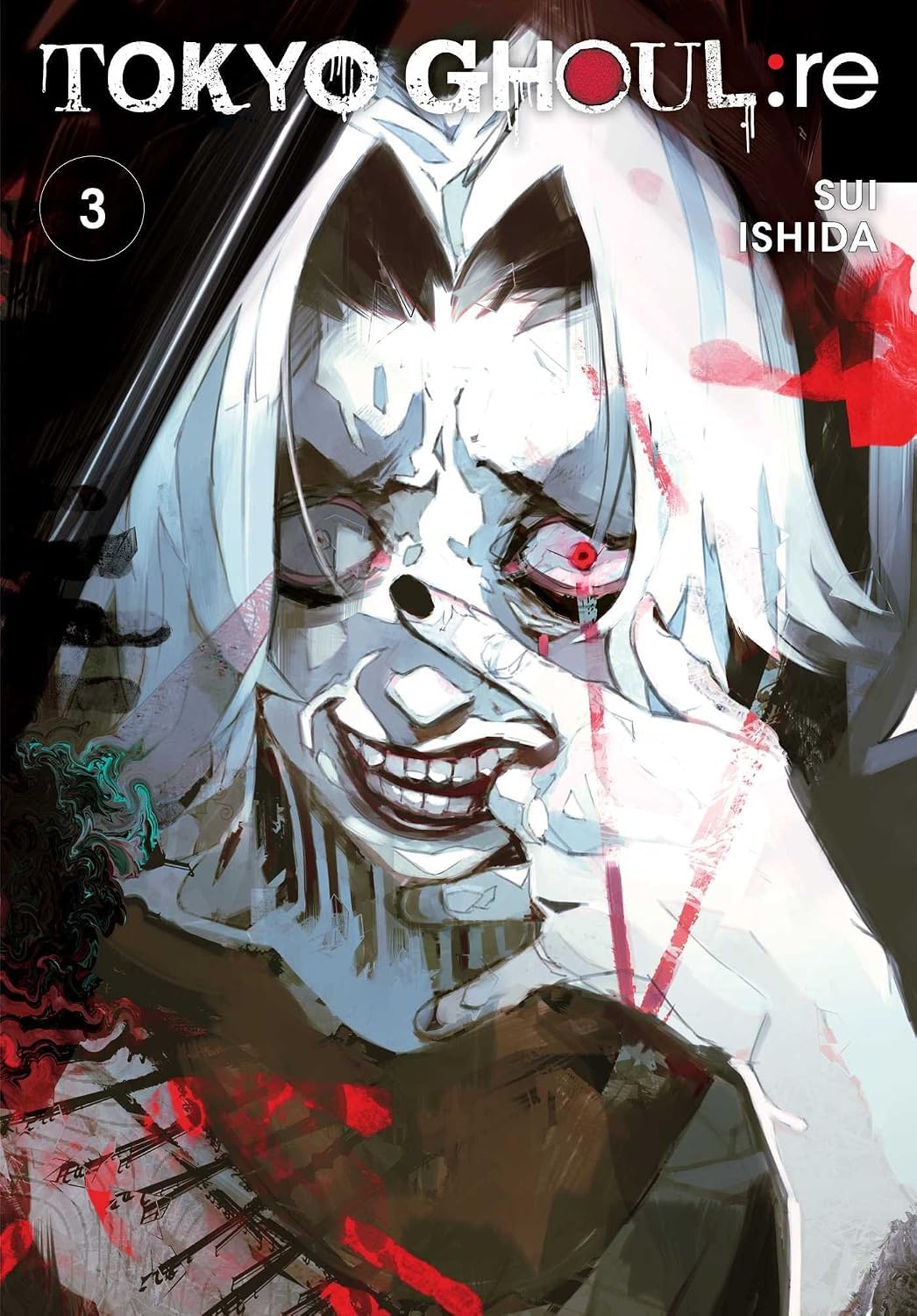 Tokyo Ghoul:re Volume 4 paperback front cover by Sui Ishida
