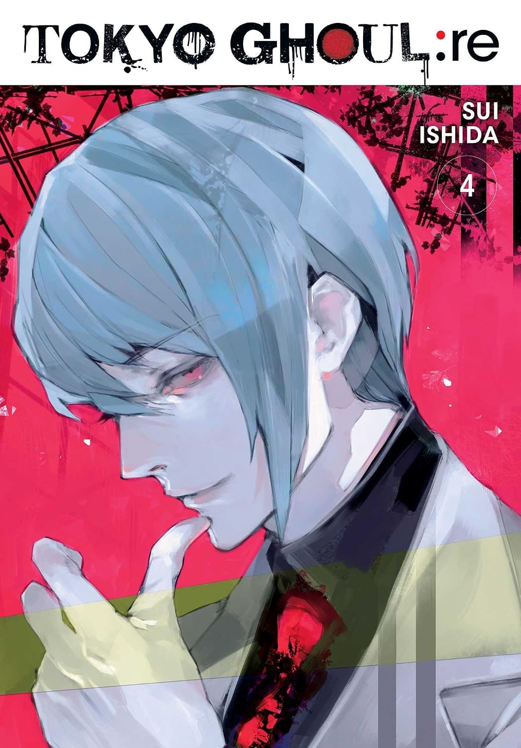 Tokyo Ghoul:re Volumes 1-4 four-book paperback collection set fanned out, showing all covers