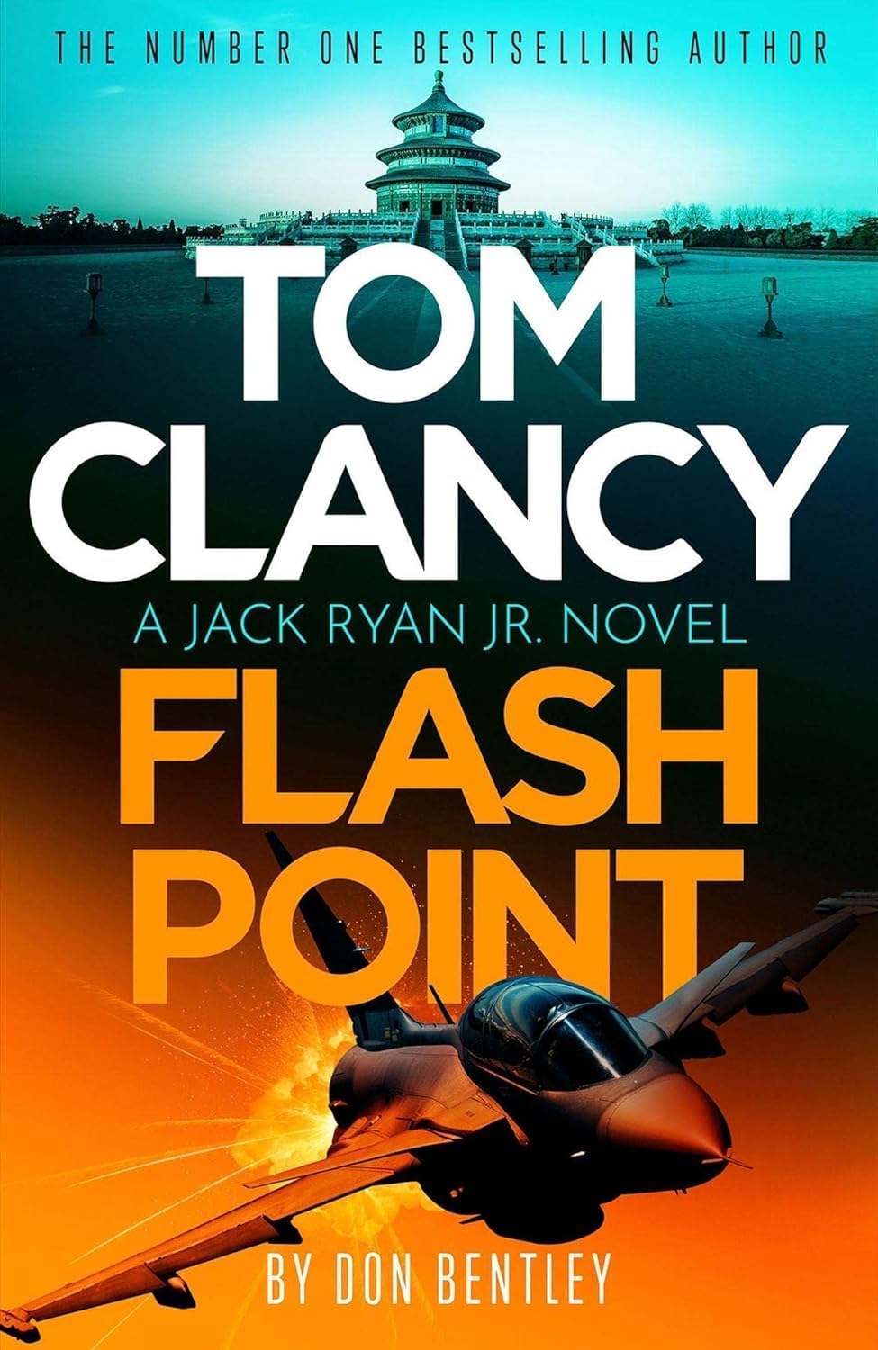 Tom Clancy 4 Books Collection Set, Paperback - back cover synopsis of one of the four paperbacks in the set