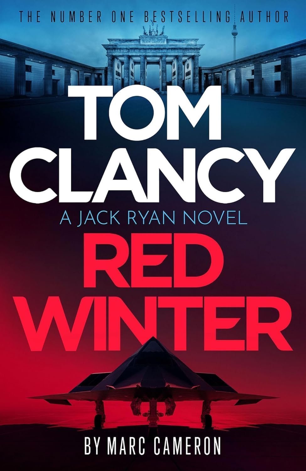 Tom Clancy 4 Books Collection Set, Paperback - spines of all four paperback books lined up together